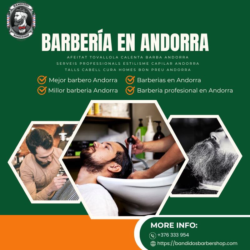 Barberías En Andorra - Bandidos Barbershop